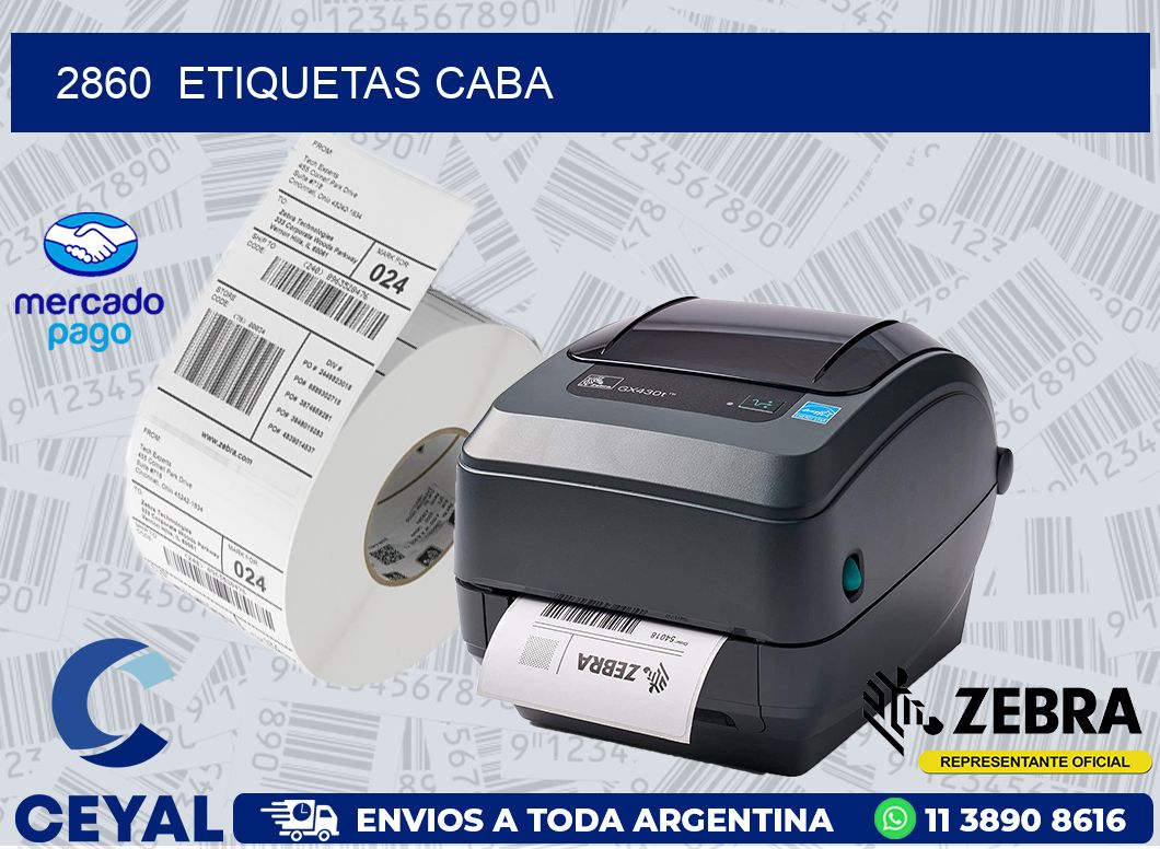 2860  ETIQUETAS CABA