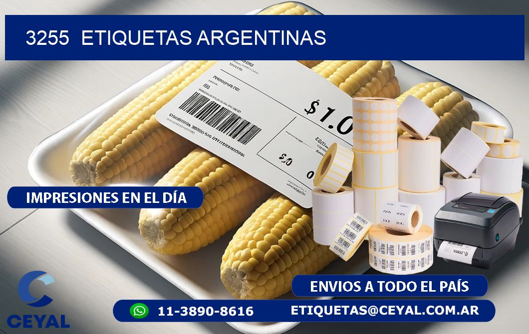 3255  ETIQUETAS ARGENTINAS