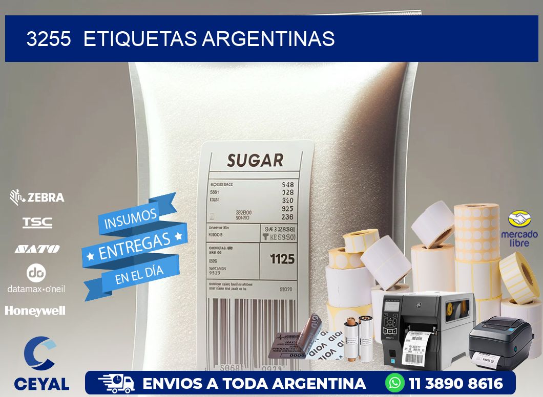 3255  ETIQUETAS ARGENTINAS