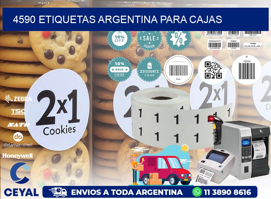 4590 ETIQUETAS ARGENTINA PARA CAJAS