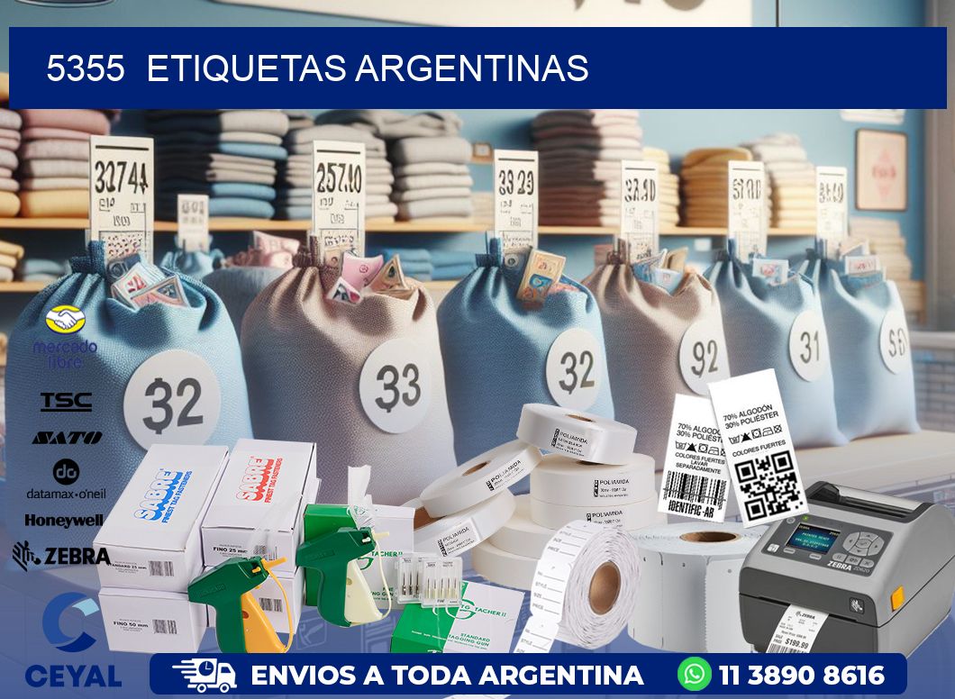 5355  ETIQUETAS ARGENTINAS