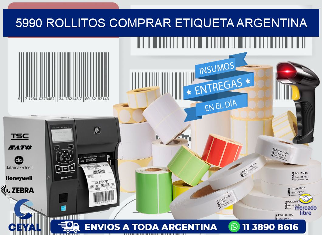 5990 ROLLITOS COMPRAR ETIQUETA ARGENTINA