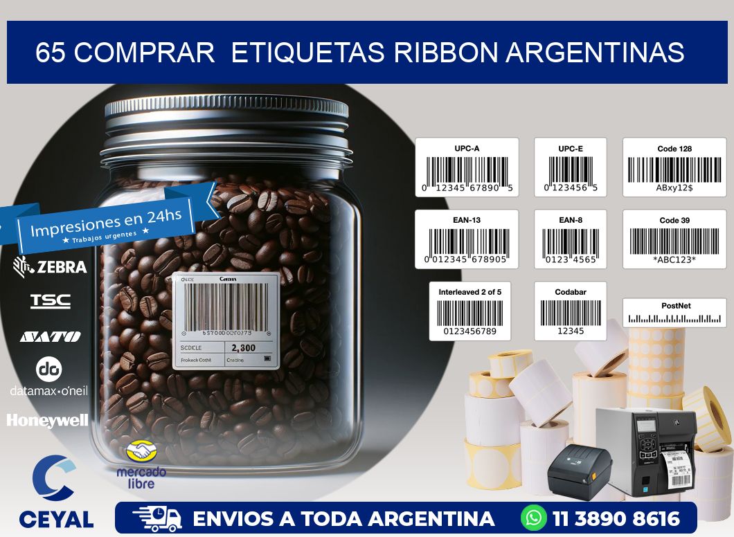 65 COMPRAR  ETIQUETAS RIBBON ARGENTINAS