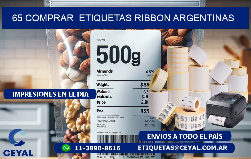 65 COMPRAR  ETIQUETAS RIBBON ARGENTINAS