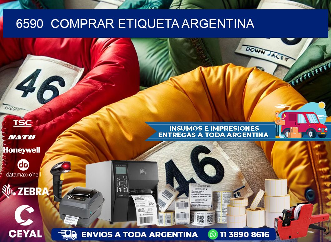 6590  COMPRAR ETIQUETA ARGENTINA