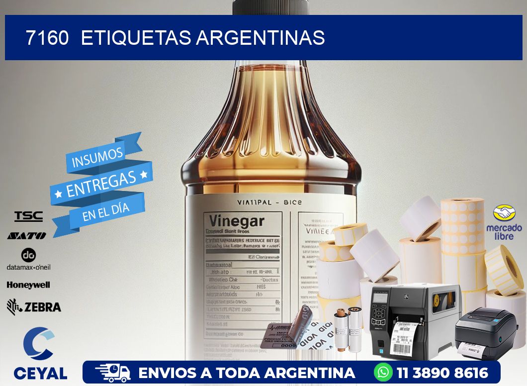 7160  ETIQUETAS ARGENTINAS