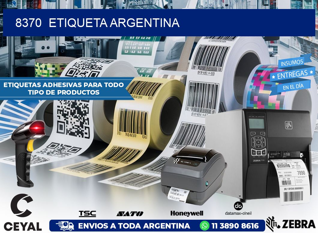 8370  ETIQUETA ARGENTINA