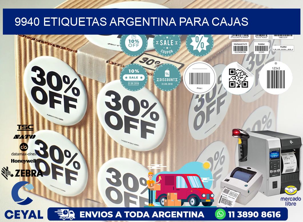 9940 ETIQUETAS ARGENTINA PARA CAJAS