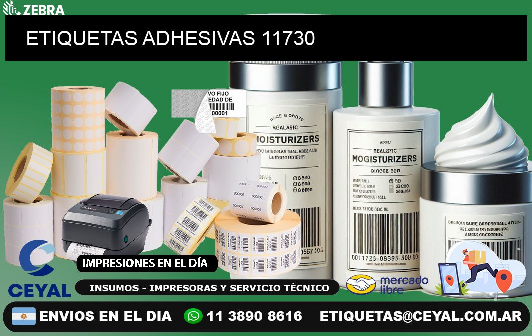 ETIQUETAS ADHESIVAS 11730