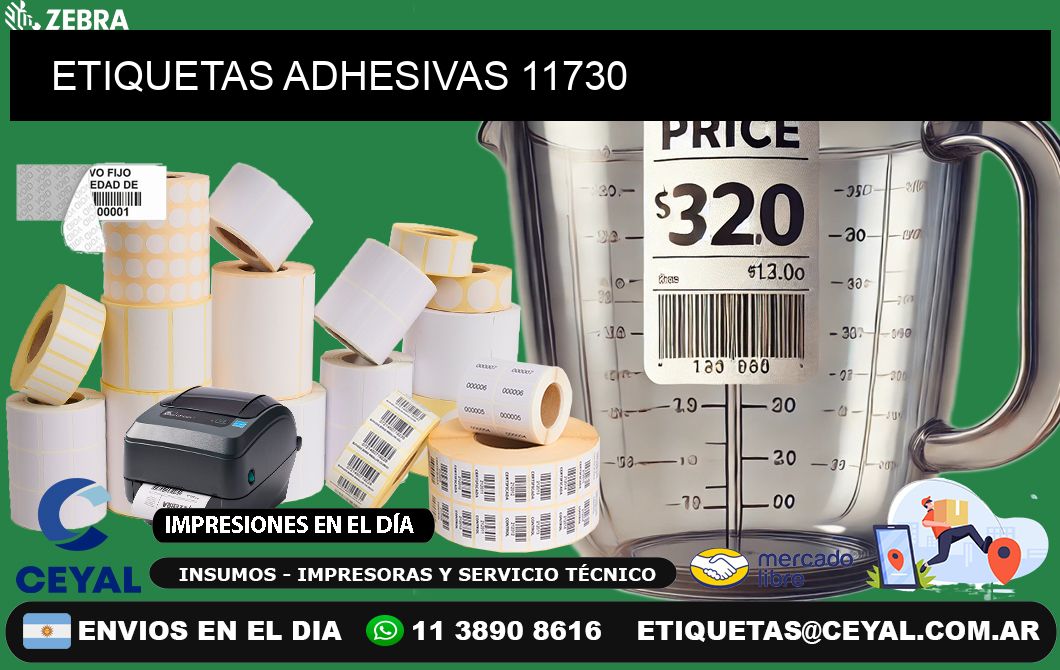 ETIQUETAS ADHESIVAS 11730