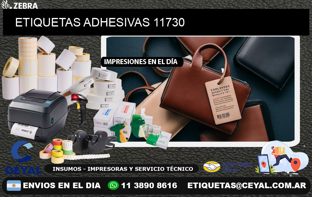 ETIQUETAS ADHESIVAS 11730