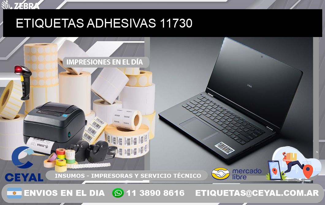 ETIQUETAS ADHESIVAS 11730