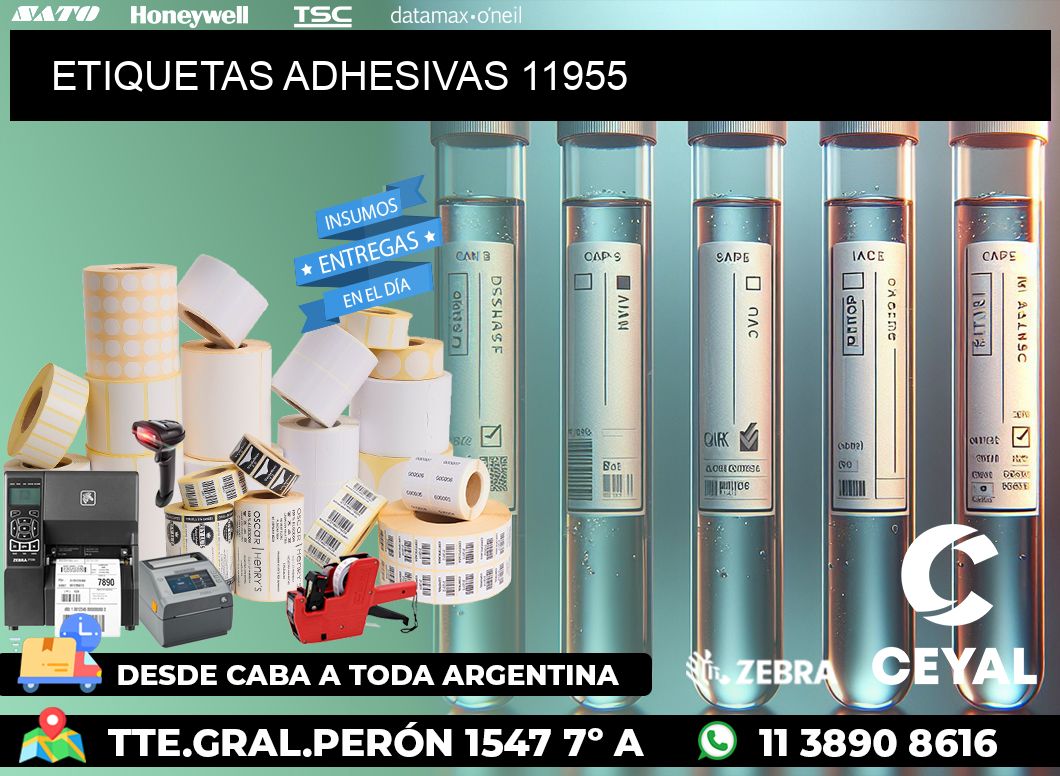 ETIQUETAS ADHESIVAS 11955