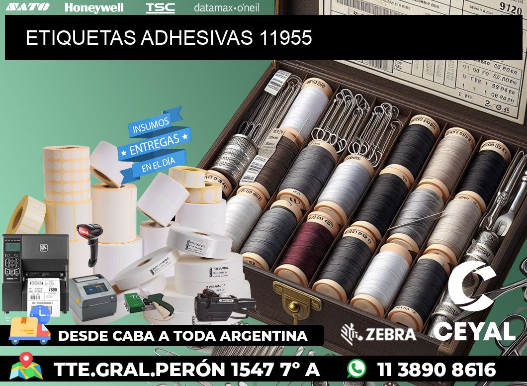 ETIQUETAS ADHESIVAS 11955