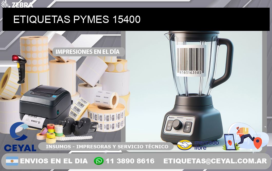 ETIQUETAS PYMES 15400