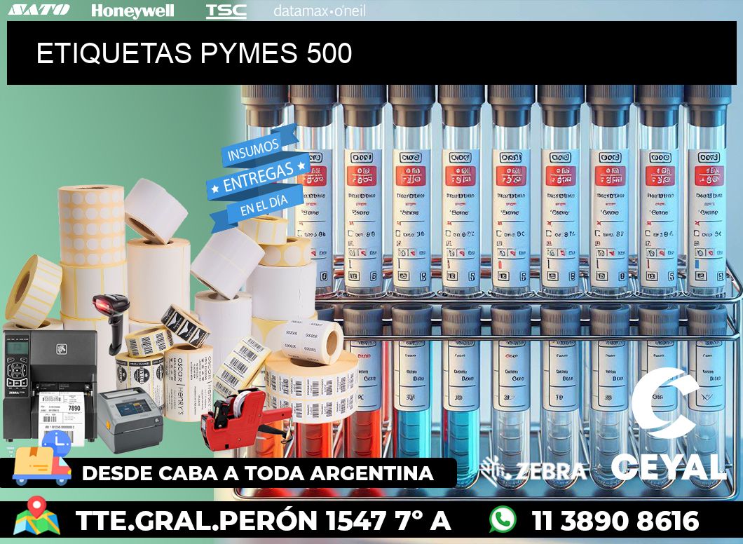 ETIQUETAS PYMES 500