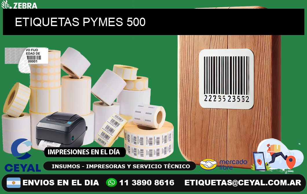 ETIQUETAS PYMES 500