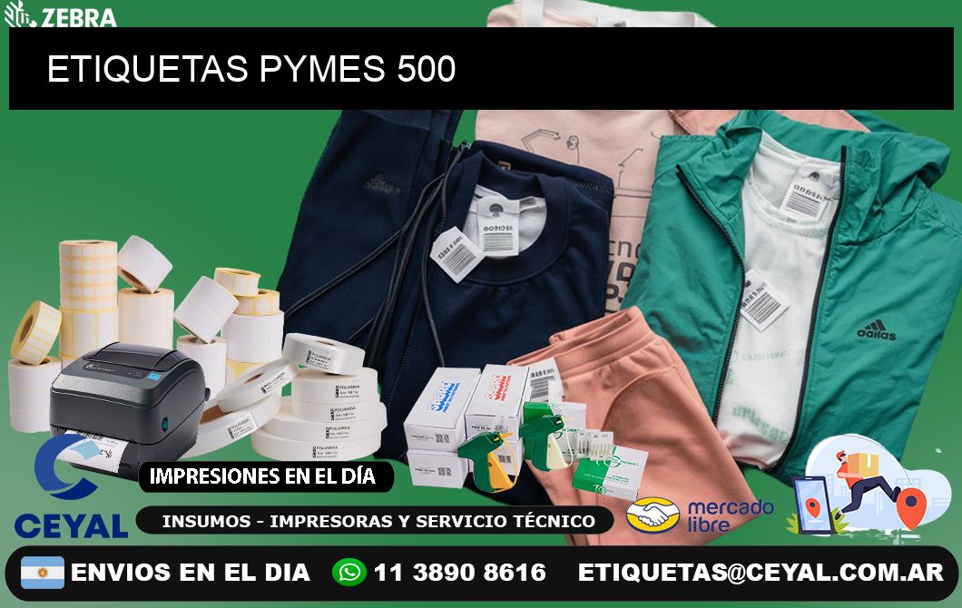 ETIQUETAS PYMES 500