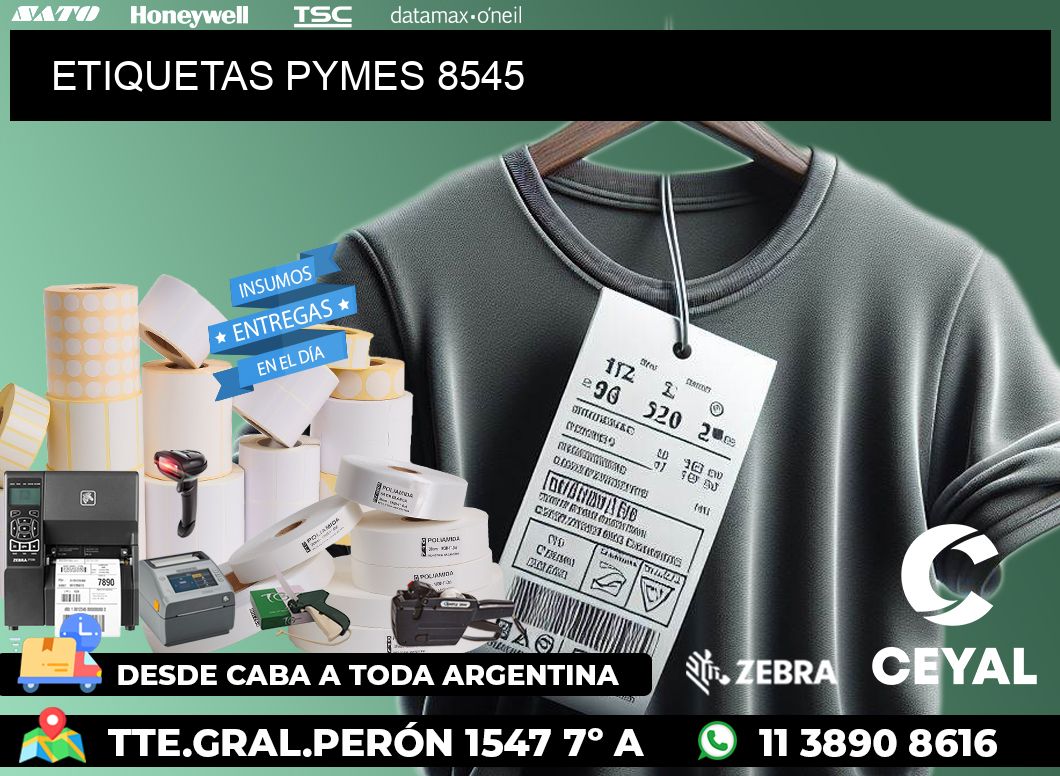 ETIQUETAS PYMES 8545