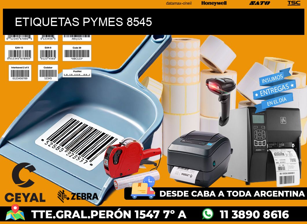 ETIQUETAS PYMES 8545