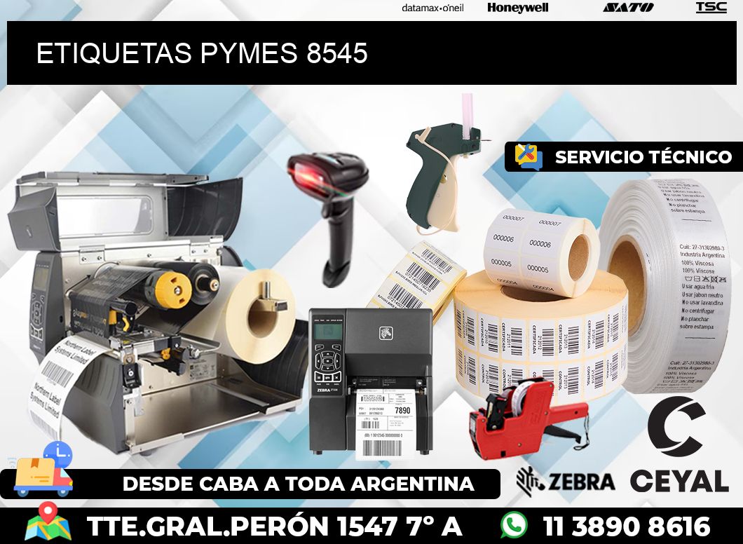 ETIQUETAS PYMES 8545