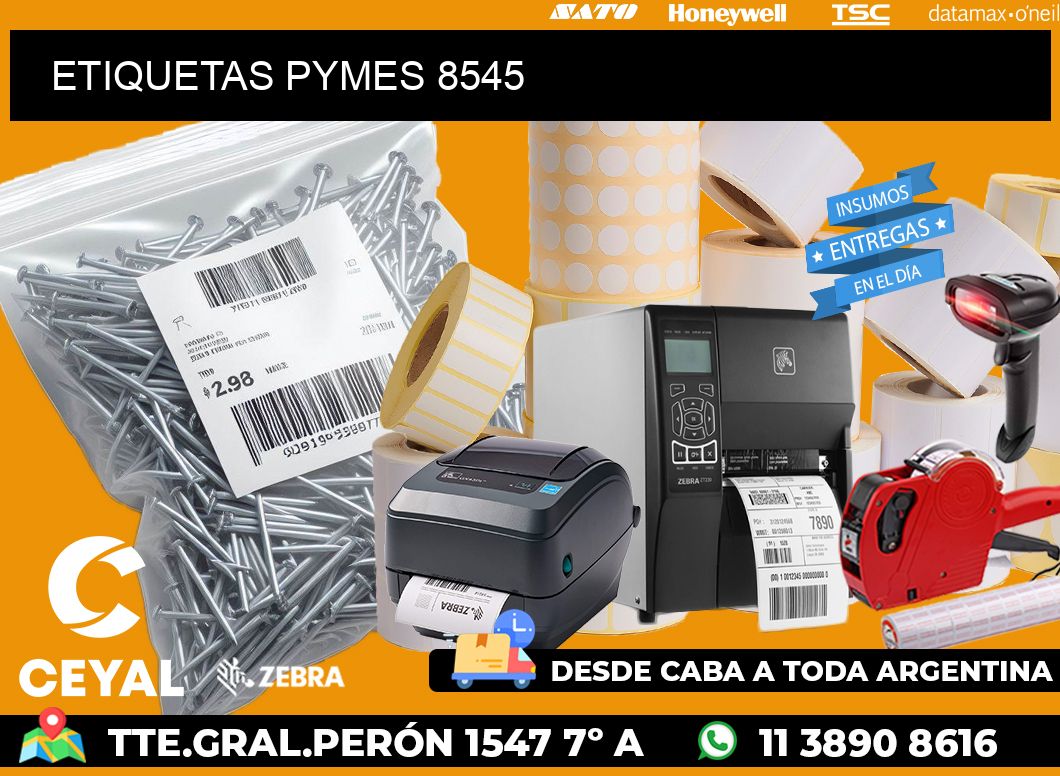 ETIQUETAS PYMES 8545