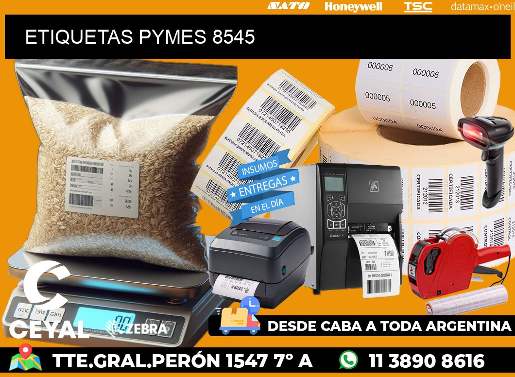 ETIQUETAS PYMES 8545