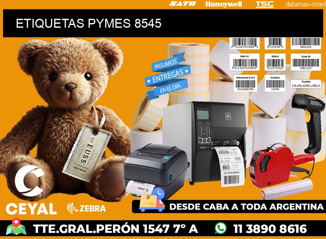 ETIQUETAS PYMES 8545