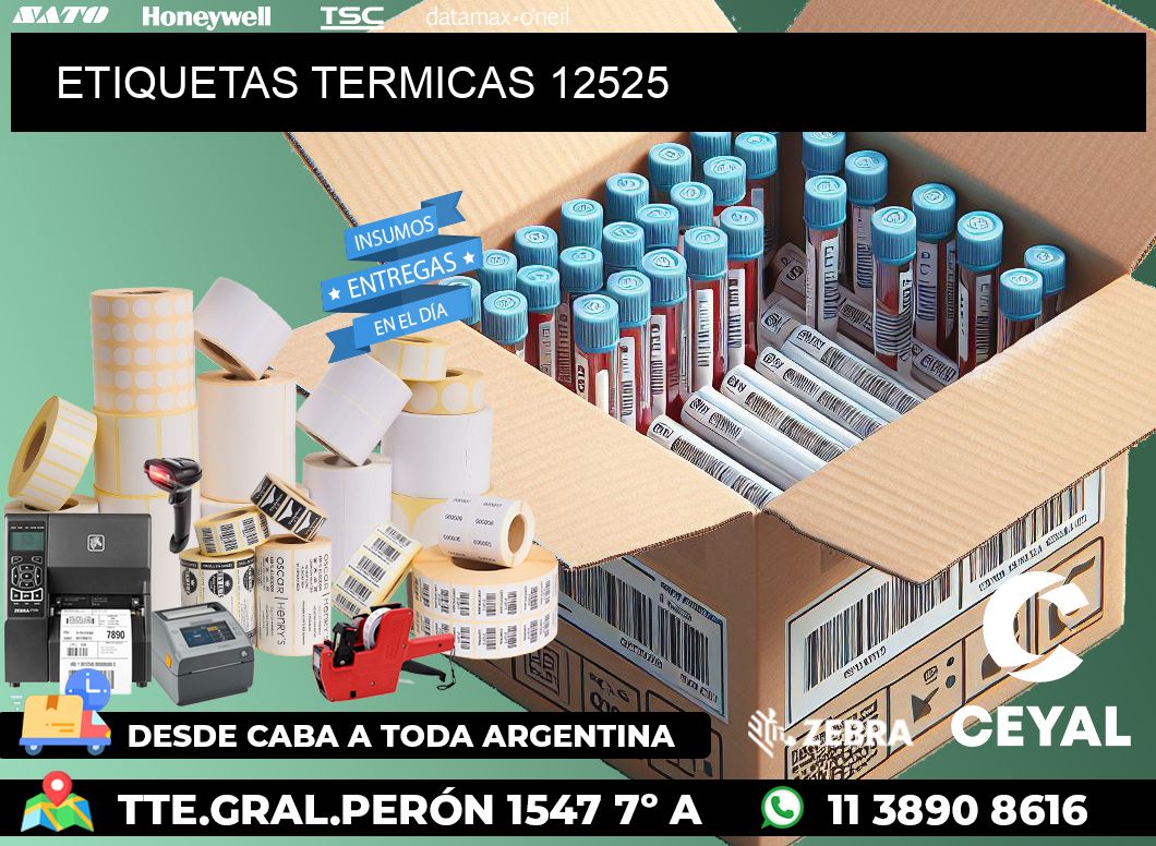 ETIQUETAS TERMICAS 12525