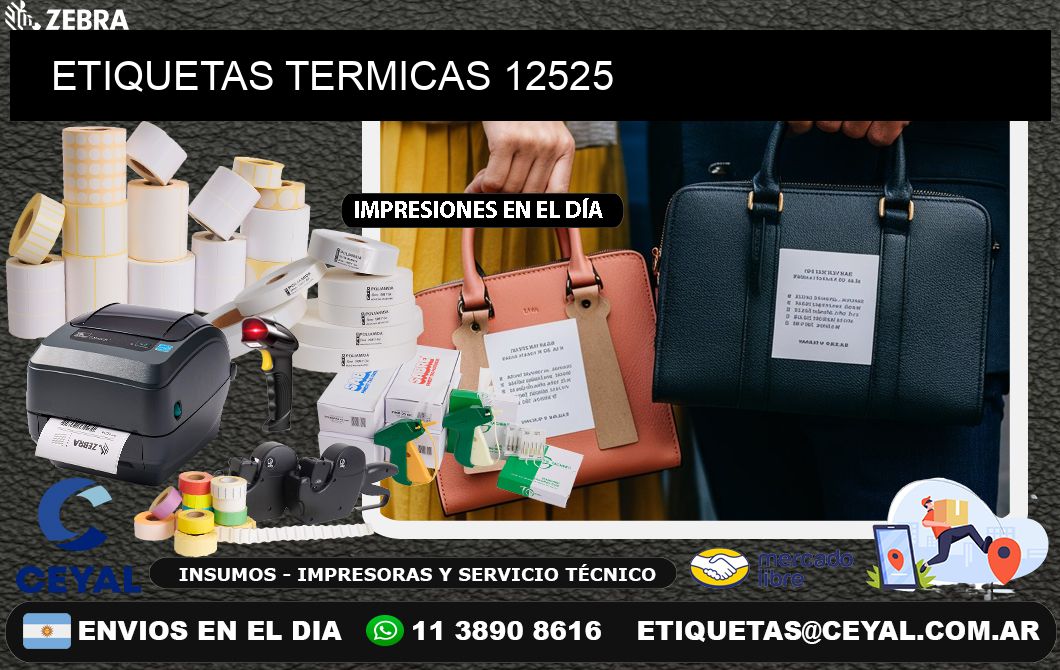 ETIQUETAS TERMICAS 12525