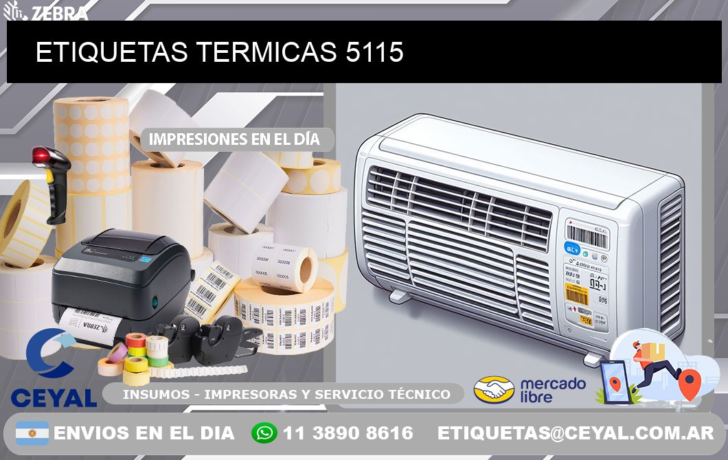 ETIQUETAS TERMICAS 5115