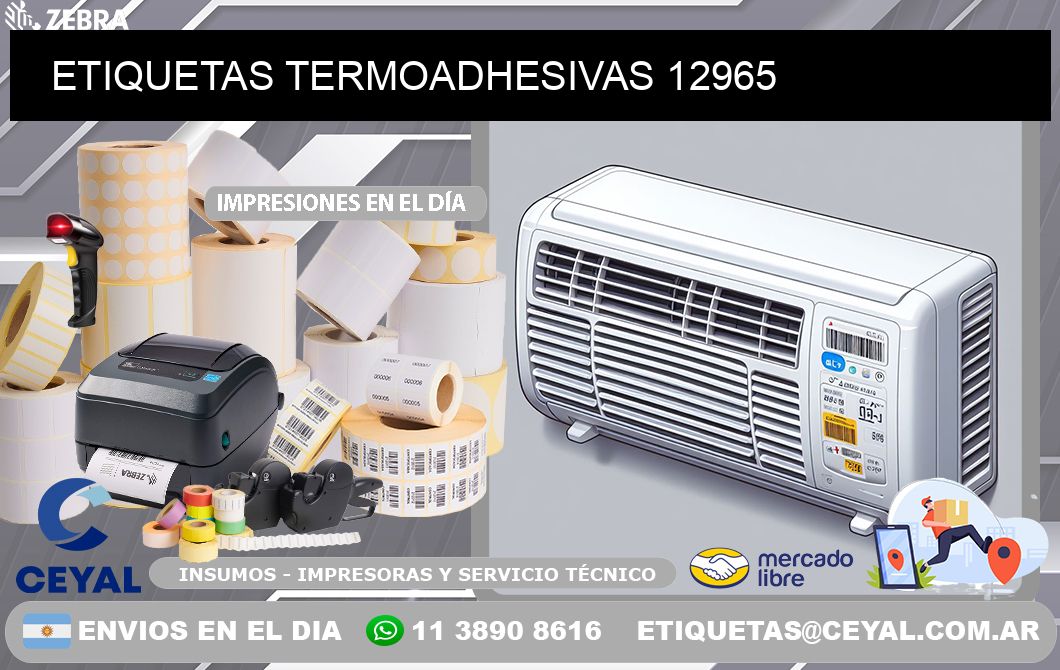 ETIQUETAS TERMOADHESIVAS 12965