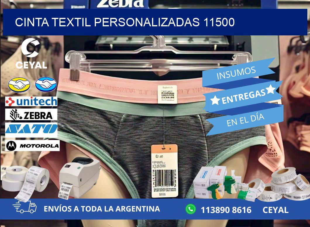 CINTA TEXTIL PERSONALIZADAS 11500