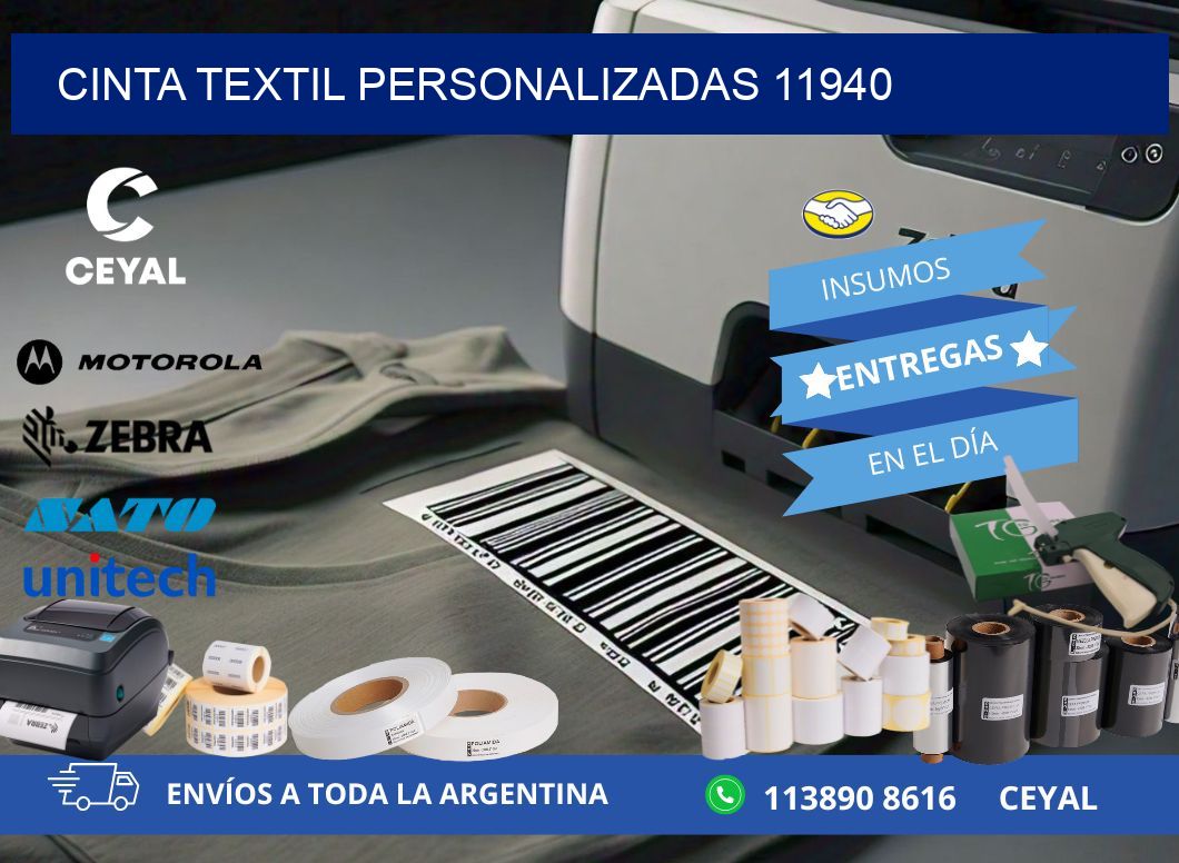 CINTA TEXTIL PERSONALIZADAS 11940