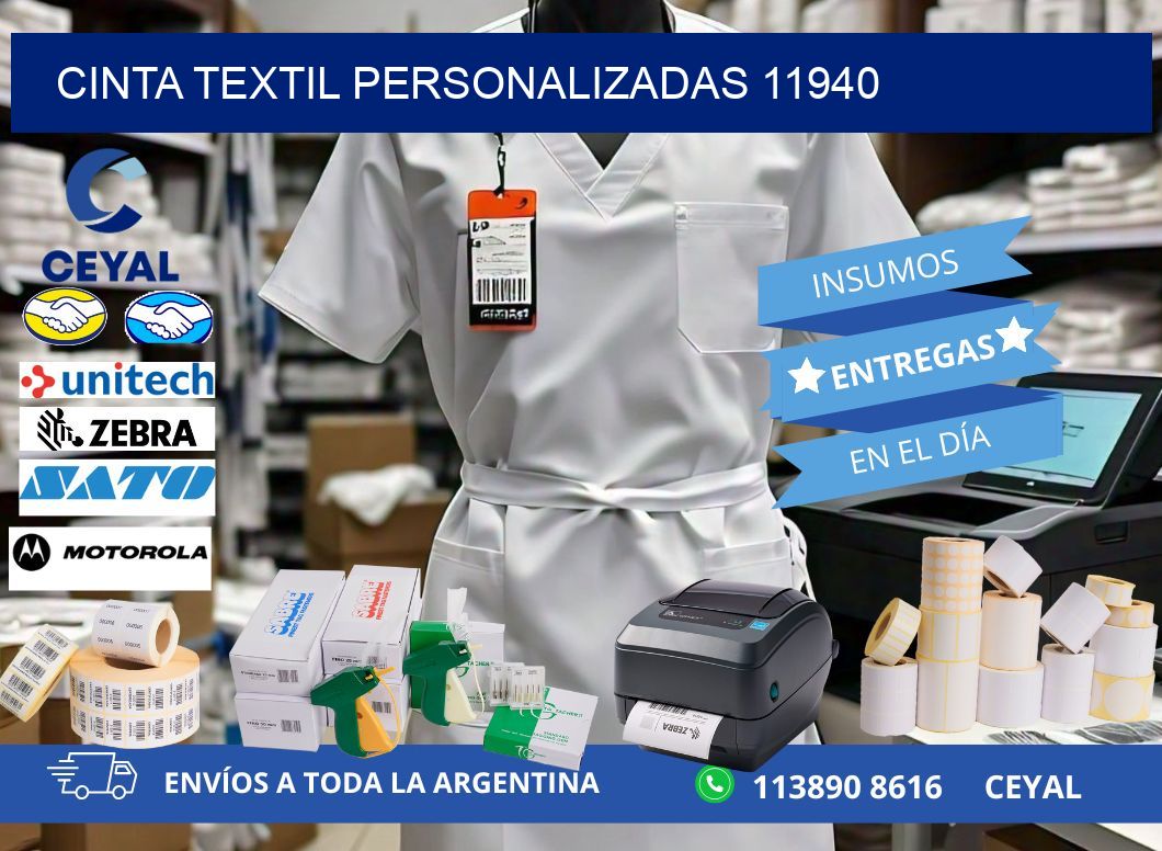 CINTA TEXTIL PERSONALIZADAS 11940