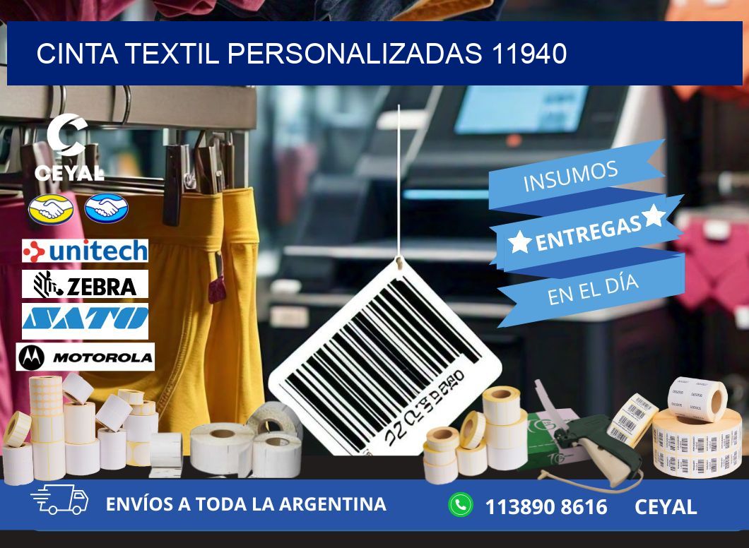 CINTA TEXTIL PERSONALIZADAS 11940