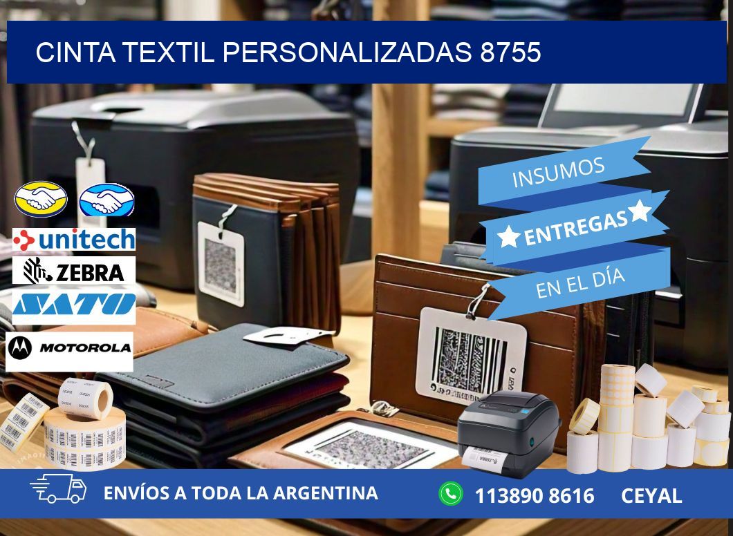 CINTA TEXTIL PERSONALIZADAS 8755