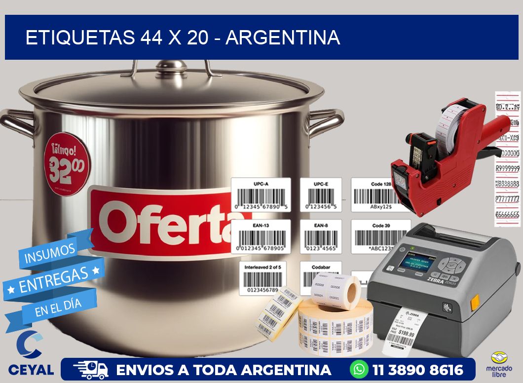 ETIQUETAS 44 x 20 – ARGENTINA