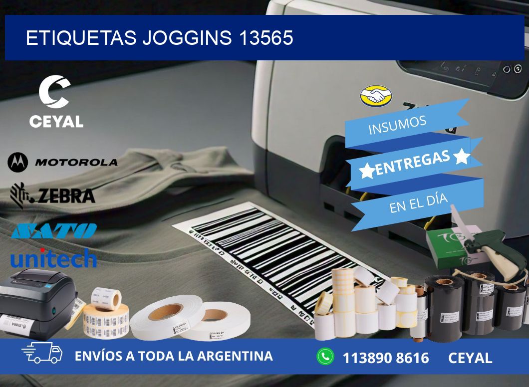 ETIQUETAS JOGGINS 13565