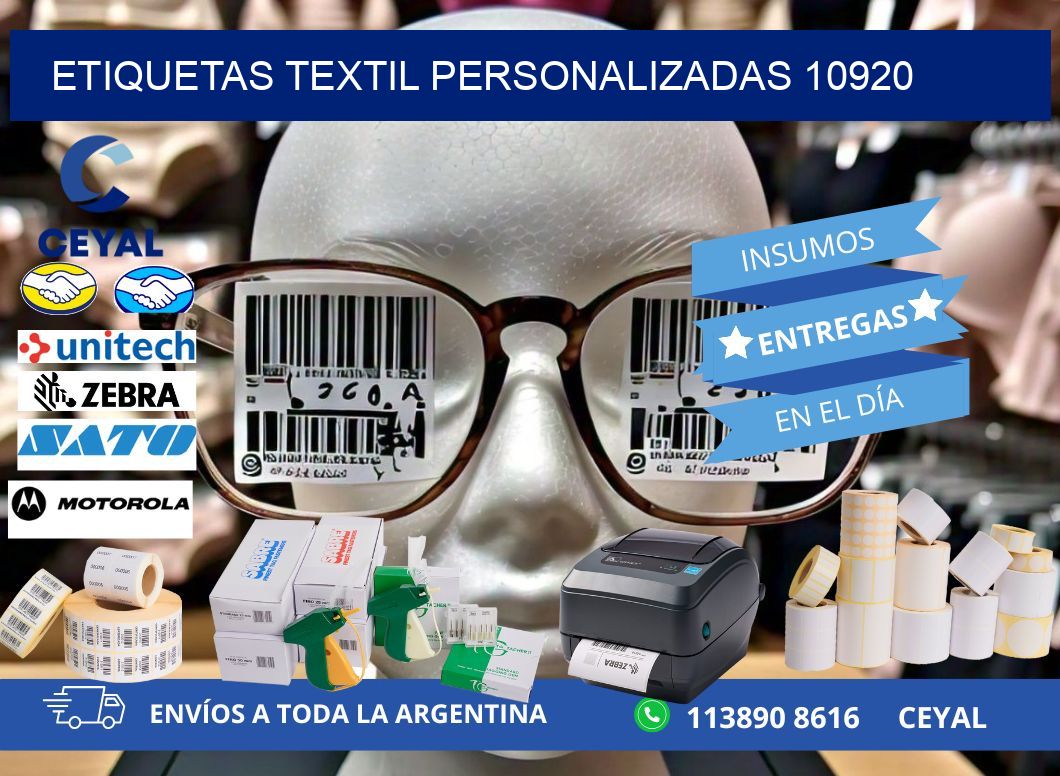 ETIQUETAS TEXTIL PERSONALIZADAS 10920