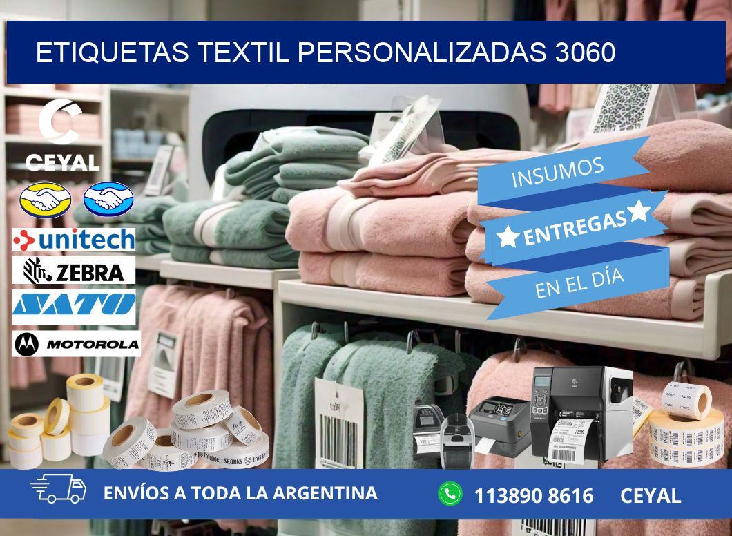 ETIQUETAS TEXTIL PERSONALIZADAS 3060