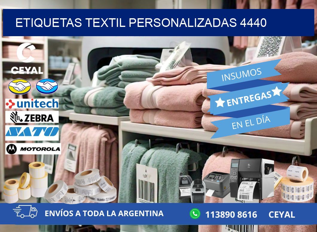 ETIQUETAS TEXTIL PERSONALIZADAS 4440