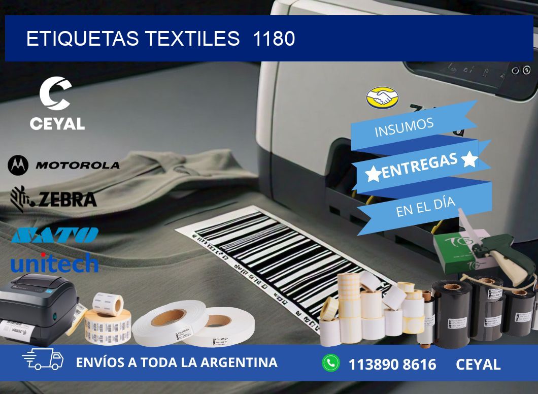 ETIQUETAS TEXTILES  1180