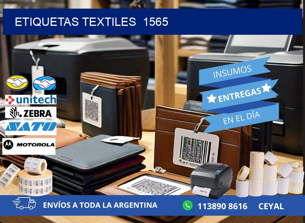 ETIQUETAS TEXTILES  1565