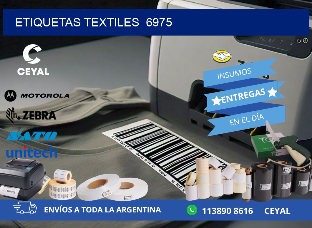 ETIQUETAS TEXTILES  6975