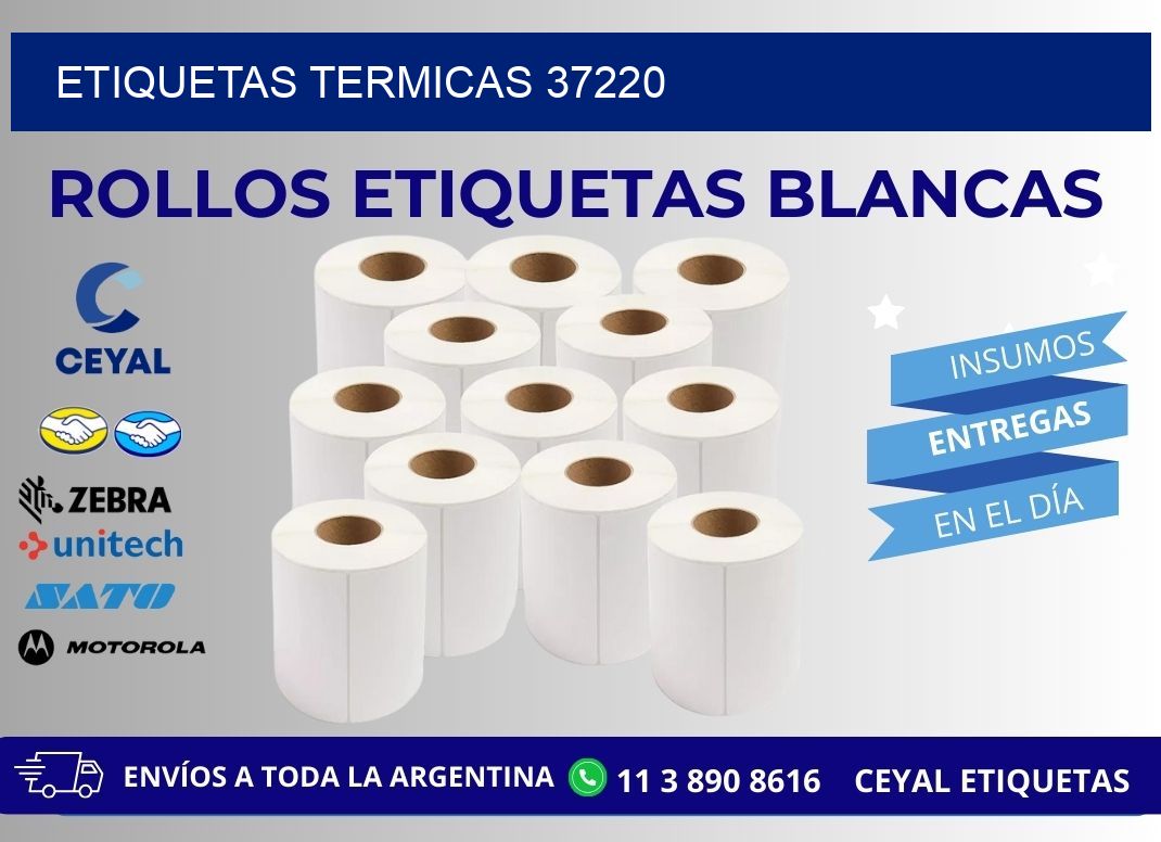 ETIQUETAS TERMICAS 37220