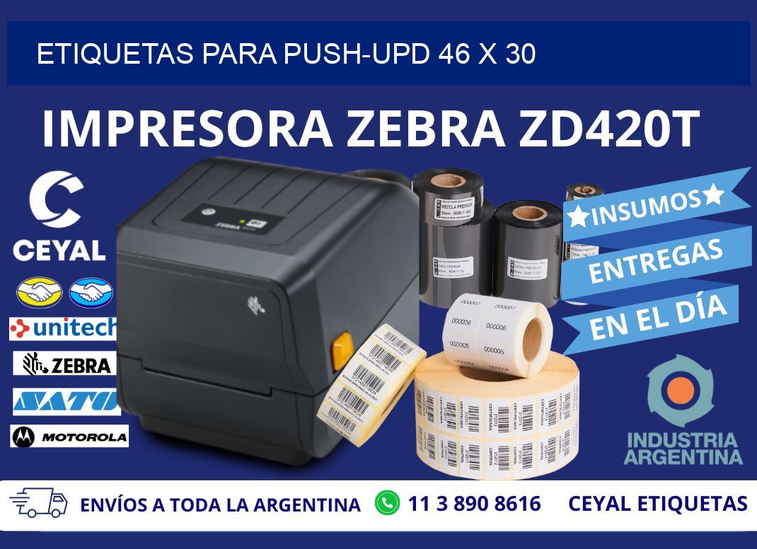 ETIQUETAS PARA PUSH-UPD 46 x 30