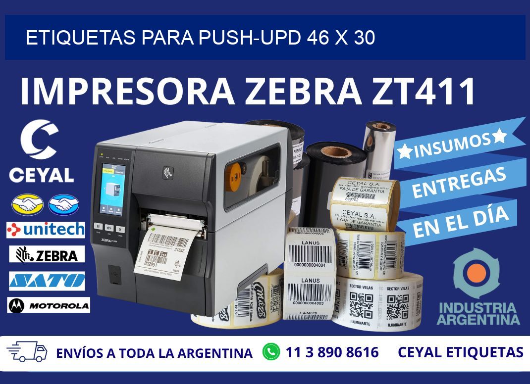 ETIQUETAS PARA PUSH-UPD 46 x 30