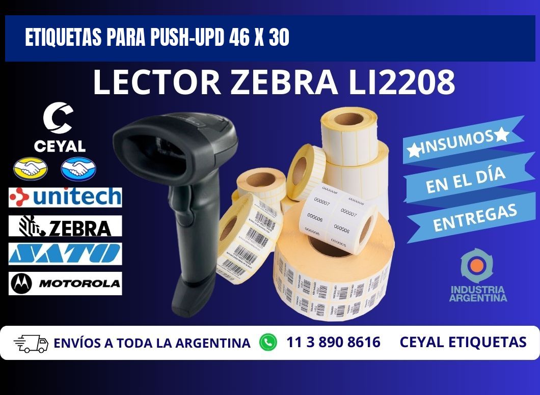 ETIQUETAS PARA PUSH-UPD 46 x 30