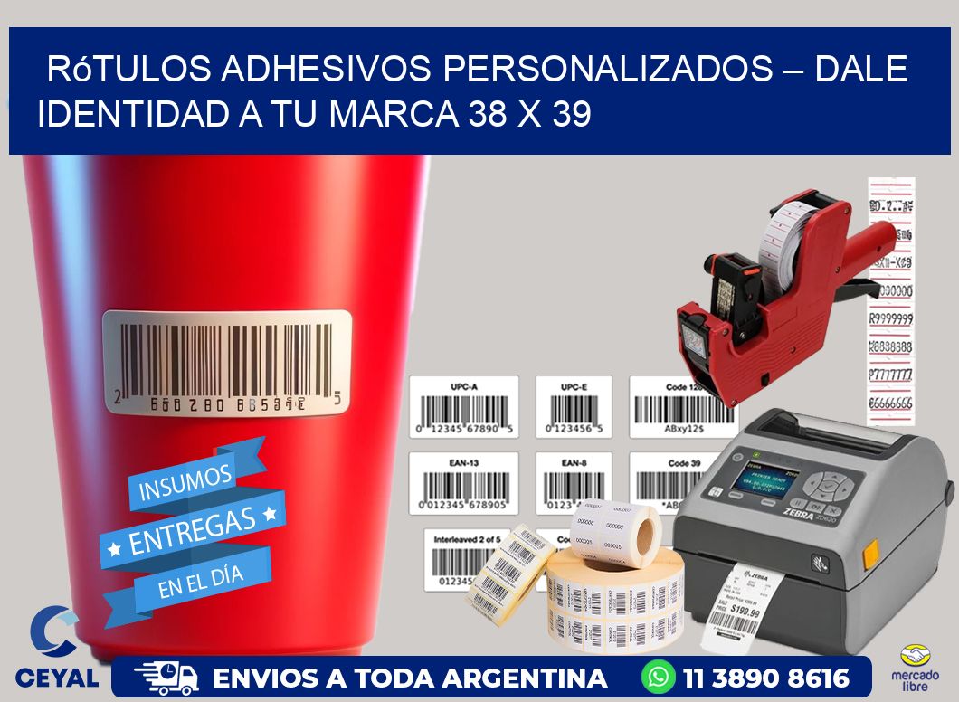 Rótulos Adhesivos Personalizados – Dale Identidad a Tu Marca 38 x 39